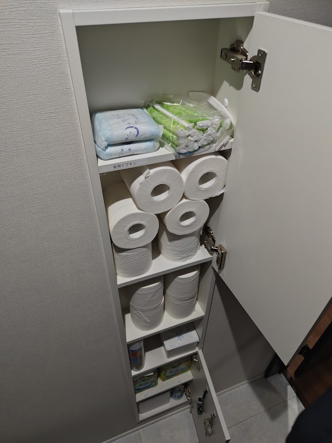 トイレ収納中身